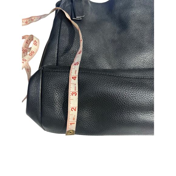 Tory Burch Black Leather Harper Tote - Picture 7 of 10